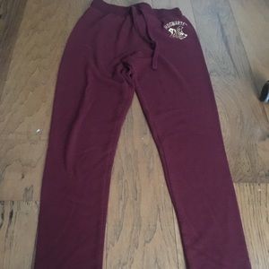 Harry Potter Hogwarts Red Sweatpants
